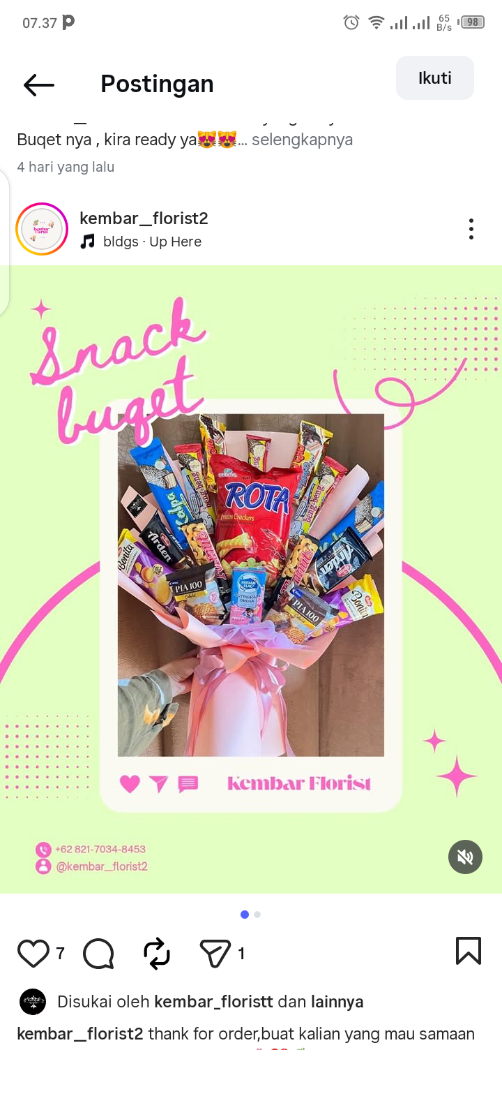 SNACK BUQET